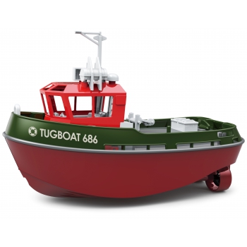 Elektroboot Schlepper grün 1:72 2,4Ghz RTR - Heng Long 3800-G